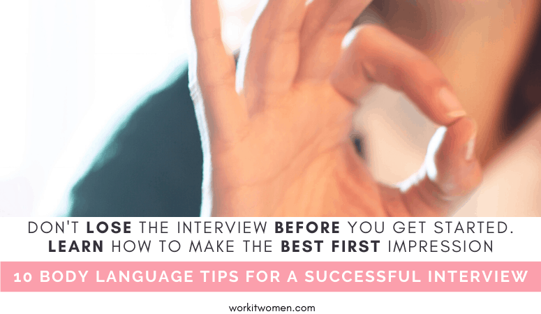 10 easy to learn how to use your body language by work it women