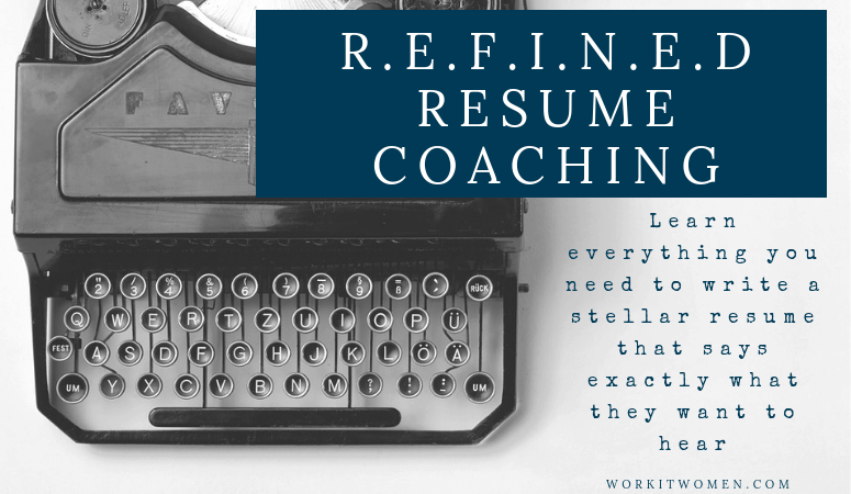 R.E.F.I.N.E.D Resume Coaching Email Coaching Featured Image